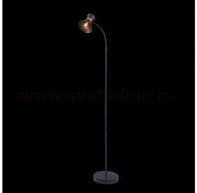 Торшер черный Freya FR4273-FL-01-B Izzy