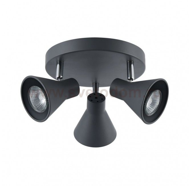 Светильник поворотный спот Freya FR4308-CL-03R-GR Claris