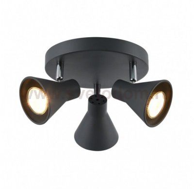 Светильник поворотный спот Freya FR4308-CL-03R-GR Claris