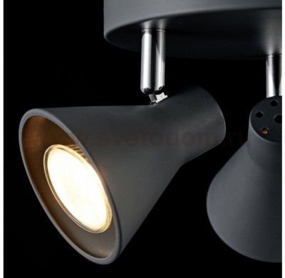 Светильник поворотный спот Freya FR4308-CL-03R-GR Claris