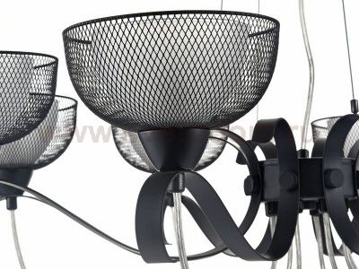 Люстра Freya FR4905-PL-08-BL Emma