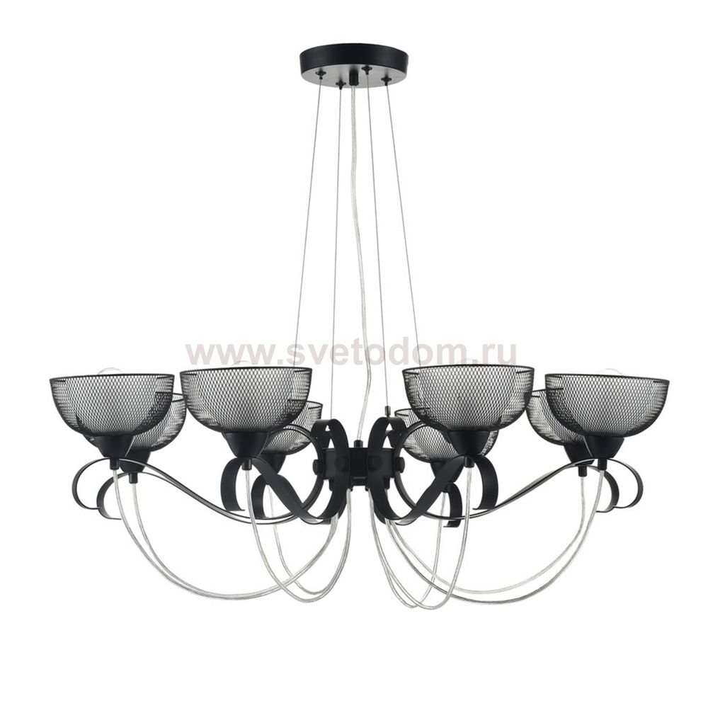 Люстра Freya FR4905-PL-08-BL Emma