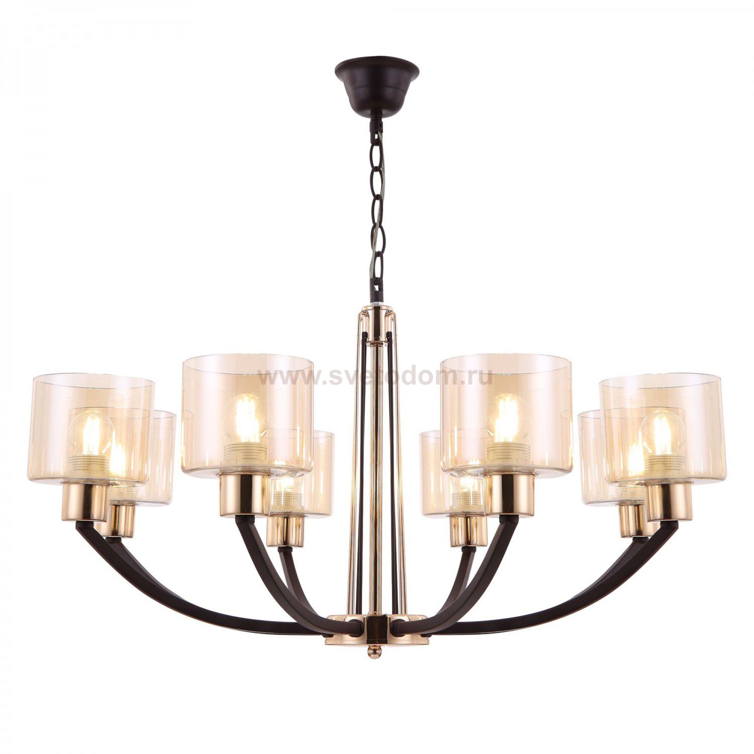 Люстра Freya FR5003PL-08B Teodora