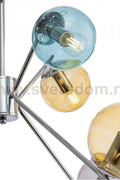 Люстра цветная Freya FR5083PL-10CH Nancy