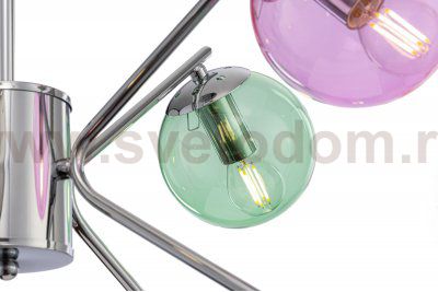 Люстра цветная Freya FR5083PL-10CH Nancy