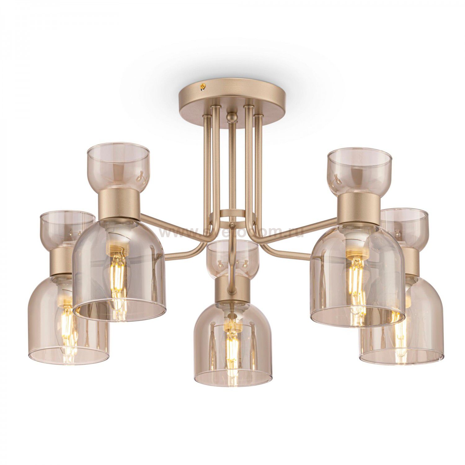 Люстра Freya FR5094PL-05G Isla