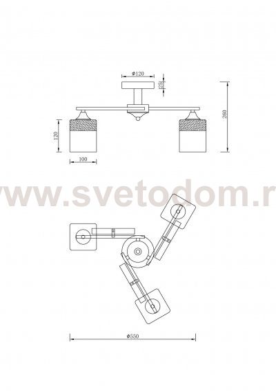 Люстра Freya FR5154PL-03B