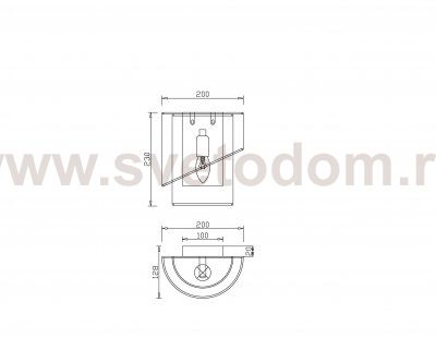 Настенный светильник бра Freya FR5171WL-01BS Earth