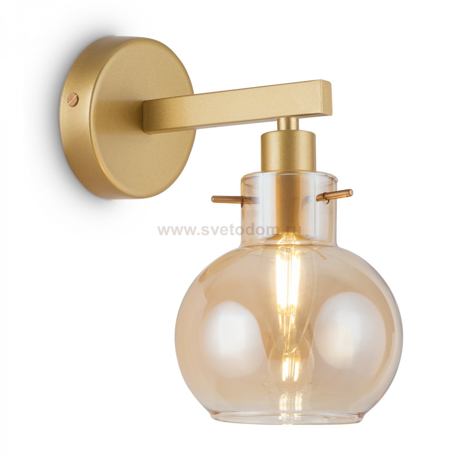 Настенный светильник бра Freya FR5183WL-01G Circle