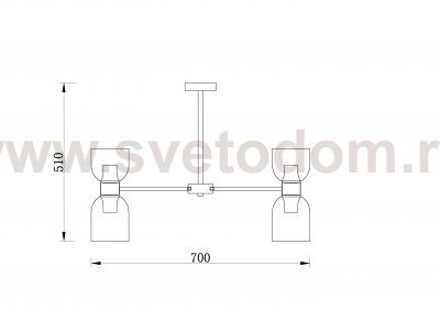 Подвесной светильник Freya FR5203PL-10CH1 Savia