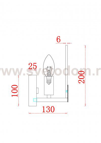 Настенный светильник (бра) Freya FR5237WL-01BS