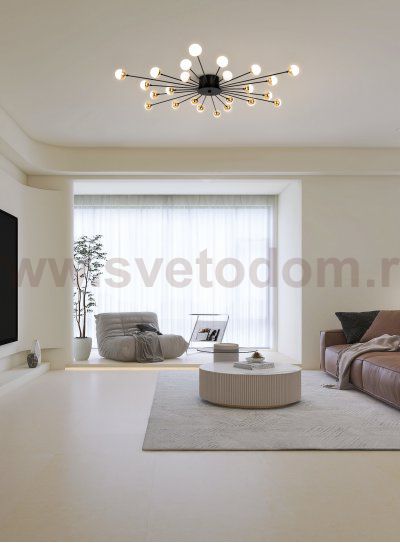 Потолочный светильник Freya FR5242CL-24BS Celebrity