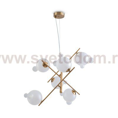 Подвесной светильник Freya FR5374PL-06BS Flaty 