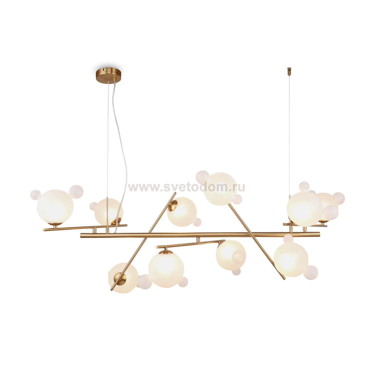 Подвесной светильник Freya FR5374PL-10BS Flaty 