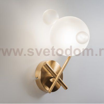 Настенный светильник (бра) Freya FR5374WL-01BS Flaty 