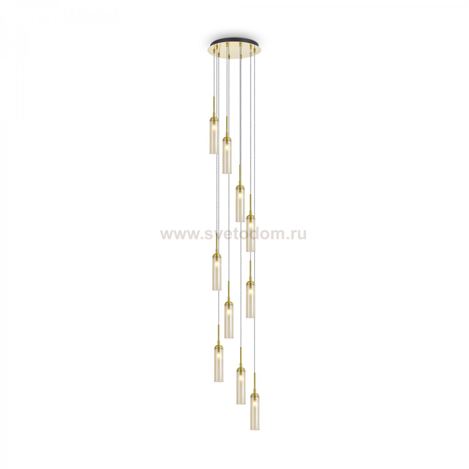 Подвесной светильник Freya FR5379PL-10G Borgy