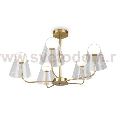 Подвесной светильник Freya FR5382PL-05BS Doublety
