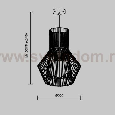 Подвесной светильник Freya FR5405PL-01W Cottage