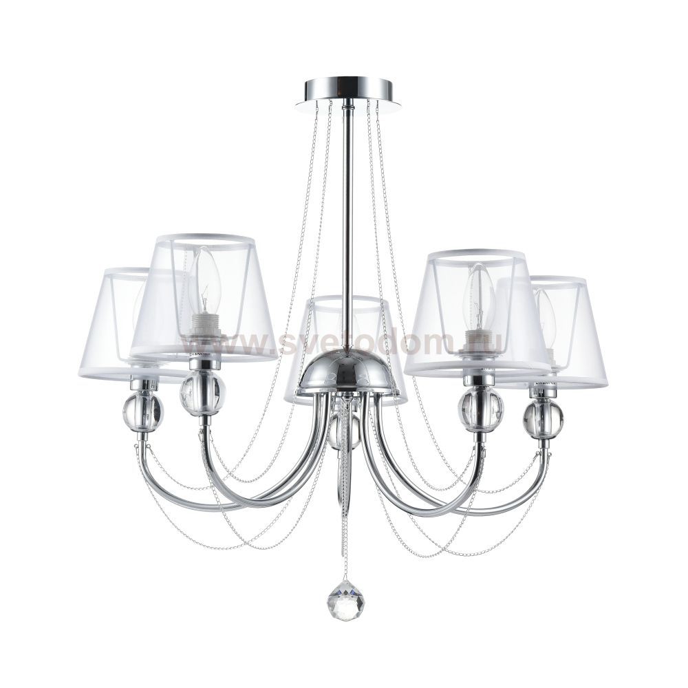 Люстра Freya FR5661-PL-05-CH Beverly