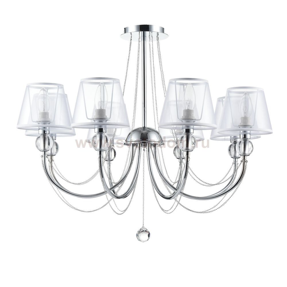 Люстра Freya FR5661-PL-08-CH Beverly