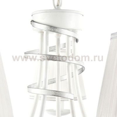 Люстра белая FR569-05-W Freya