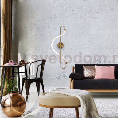 Настенный светильник (бра) Freya FR6059WL-L28BS