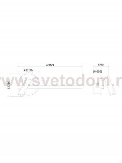 Настенный светильник (бра) Freya FR6063WL-L12B