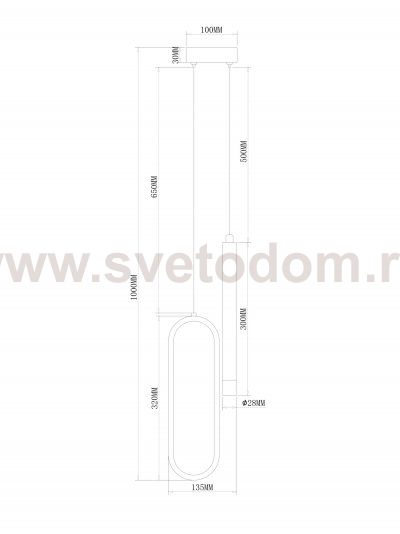 Подвесной светильник Freya FR6082PL-L23B