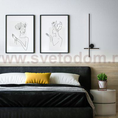 Настенный светильник (бра) Freya FR6100WL-L16B