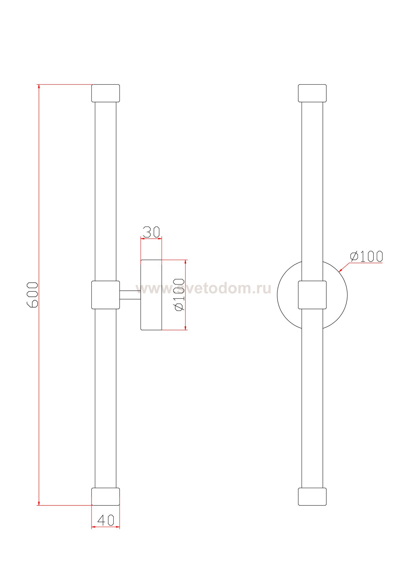 Настенный светильник (бра) Freya FR6108WL-L10G