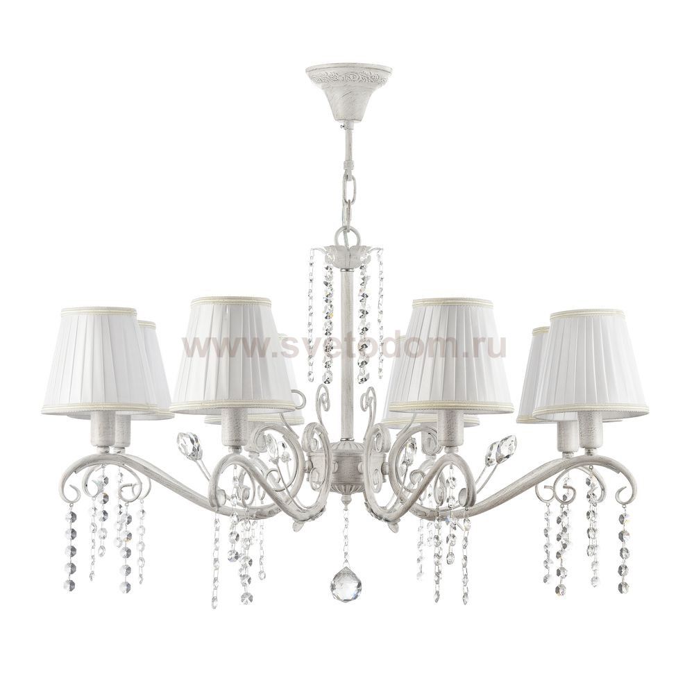 Люстра Freya FR2613-PL-08-W Liviano 