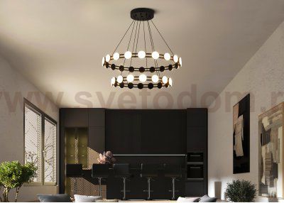 Подвесной светильник Freya FR6180PL-L32B Collar