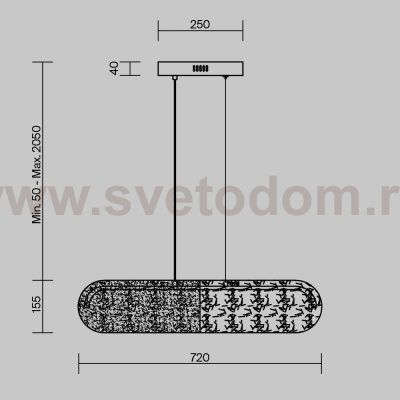 Подвесной светильник Freya FR6182PL-L18W Eclat