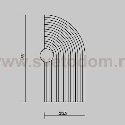 Настенный светильник бра Freya FR6189WL-L20LG2 Felt