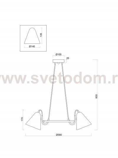 Подвесной светильник Freya FR8001PL-03WG