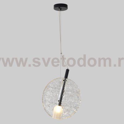Светильник подвесной Crystal Lux FROZEN SP1 BLACK