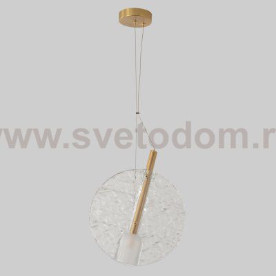 Светильник подвесной Crystal Lux FROZEN SP1 BRASS