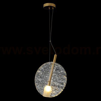 Светильник подвесной Crystal Lux FROZEN SP1 BRASS