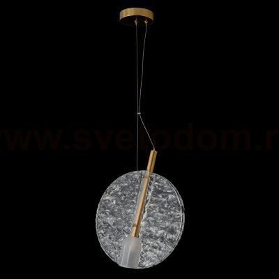 Светильник подвесной Crystal Lux FROZEN SP1 BRASS