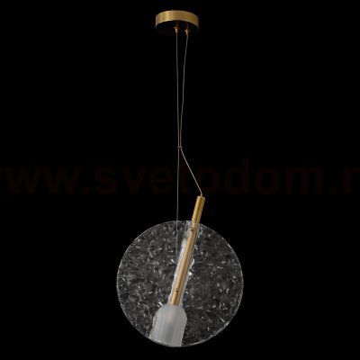 Светильник подвесной Crystal Lux FROZEN SP1 BRASS