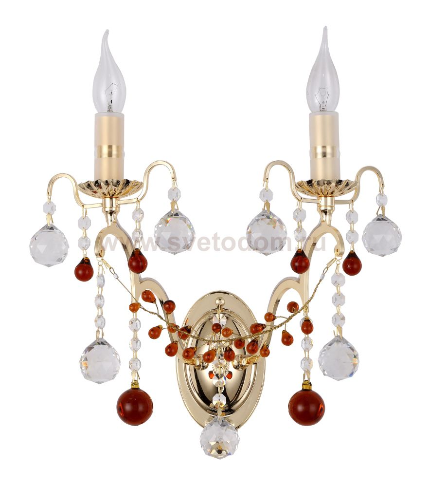 Светильник Crystal lux FRUTA AP2 GOLD