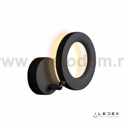 Настенный светильник iLedex Jomo FS-014-B1 3000K Черный