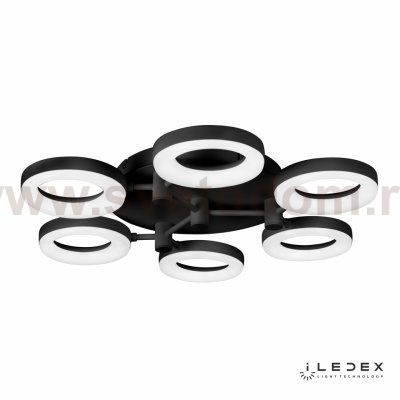 Потолочная люстра iLedex Jomo FS-014-X6-(B) 72W Черный