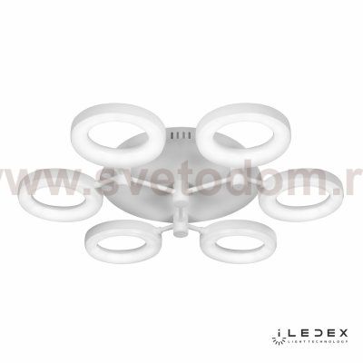 Потолочная люстра iLedex Jomo FS-014-X6-(B) 72W Белый