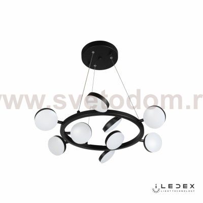 Подвесная люстра iLedex Totes FS-016-D9 63W Черный