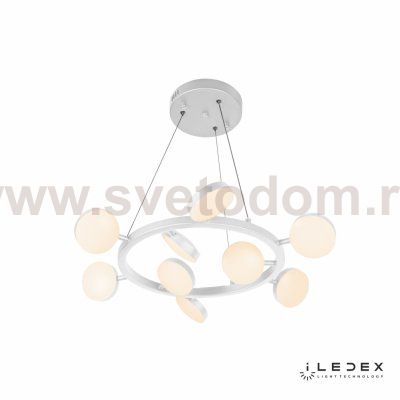 Подвесная люстра iLedex Totes FS-016-D9 63W Белый