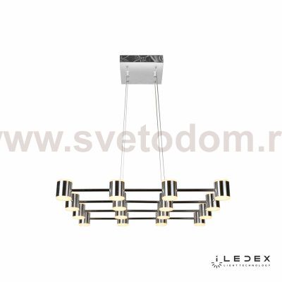 Подвесной светилиник iLedex Vibe FS-028-D16 3000K Серебристый