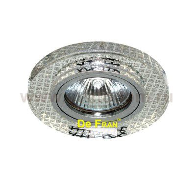 Светильник FT 894 LED/MR16 хром+ узор