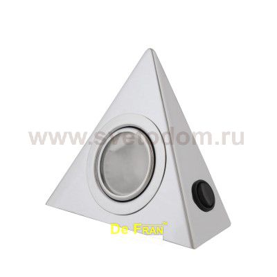 Накладной треугольник FT9251 хром с выключателем