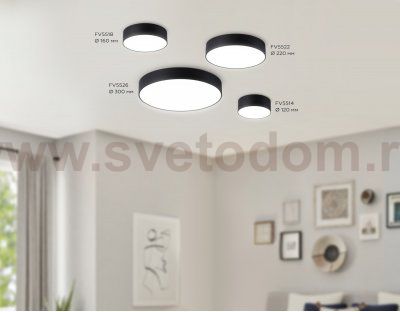 Потолочный светодиодный светильник Ambrella FV5514 FV